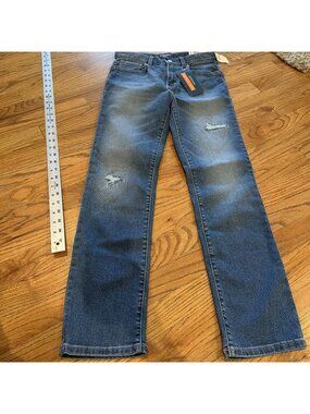 OLD NAVY JEANS GIRLS SLIM SIZE 12 REGULAR ADJ WAIST NEW